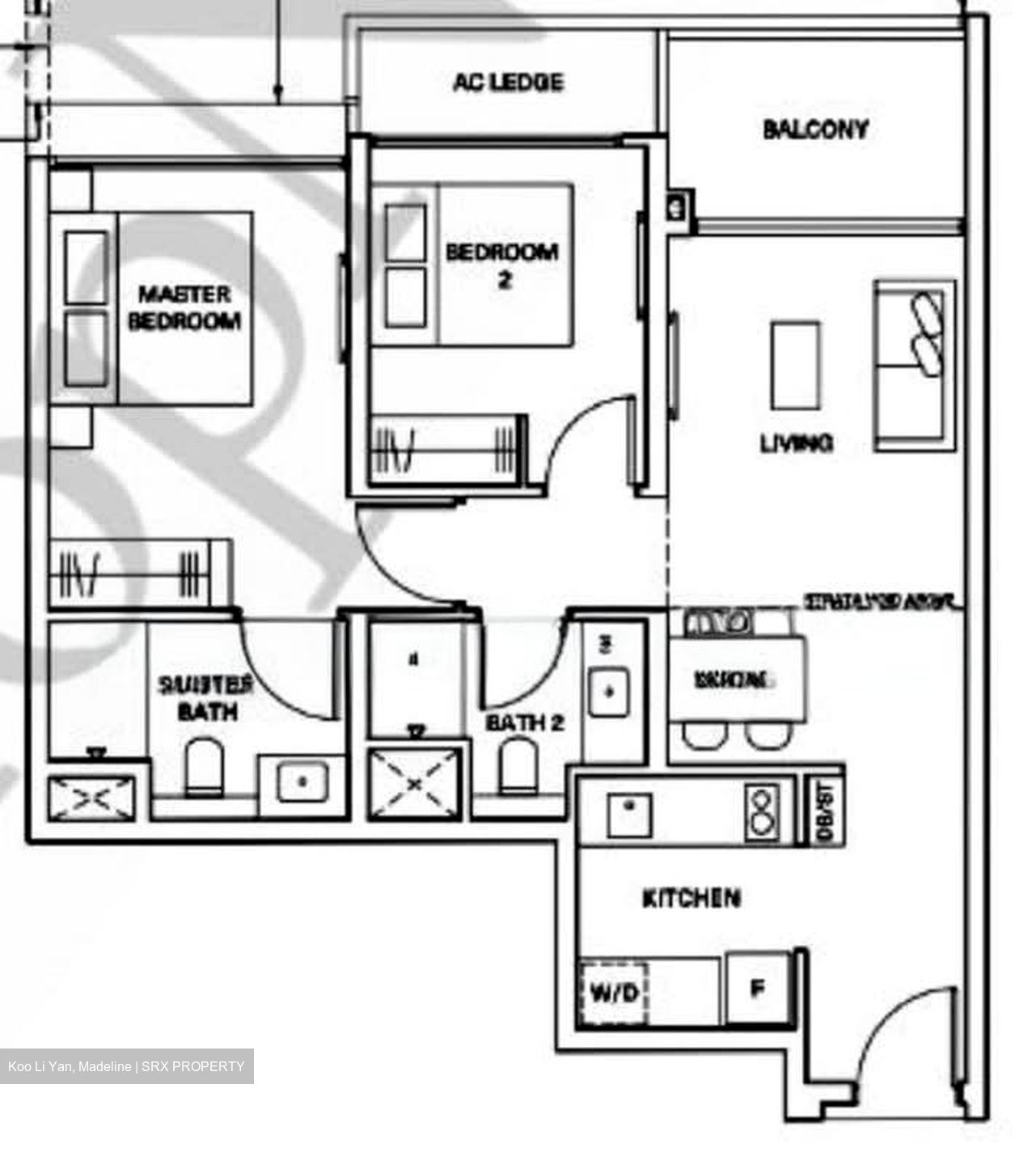 The Watergardens At Canberra (D27), Apartment #573935321